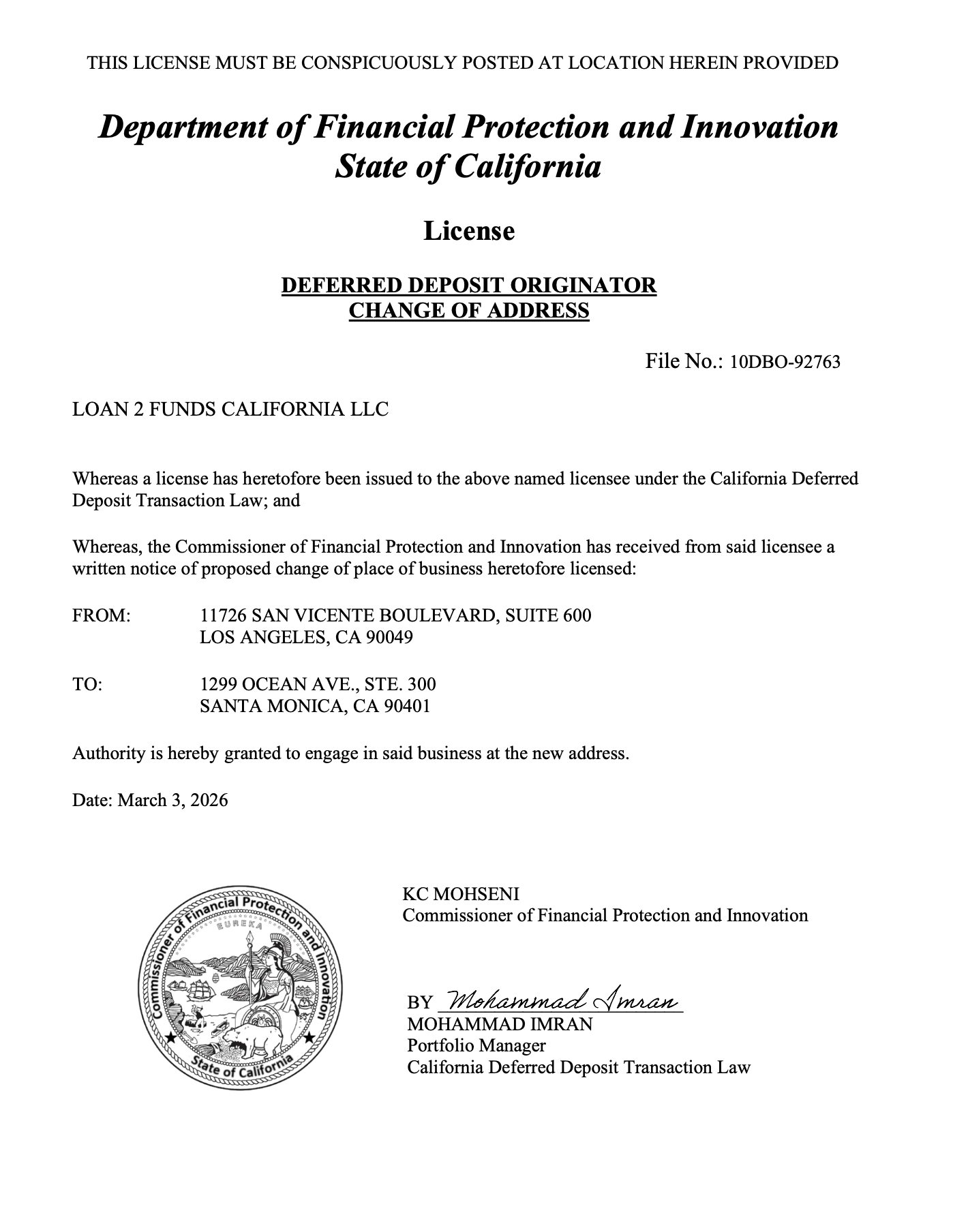 Document No: 10DBO-92763